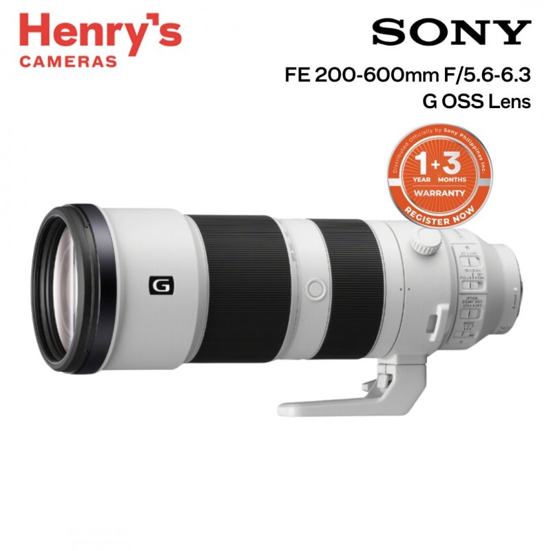 SONY FE 200-600MM F/5.6-6.3 G OSS LENS